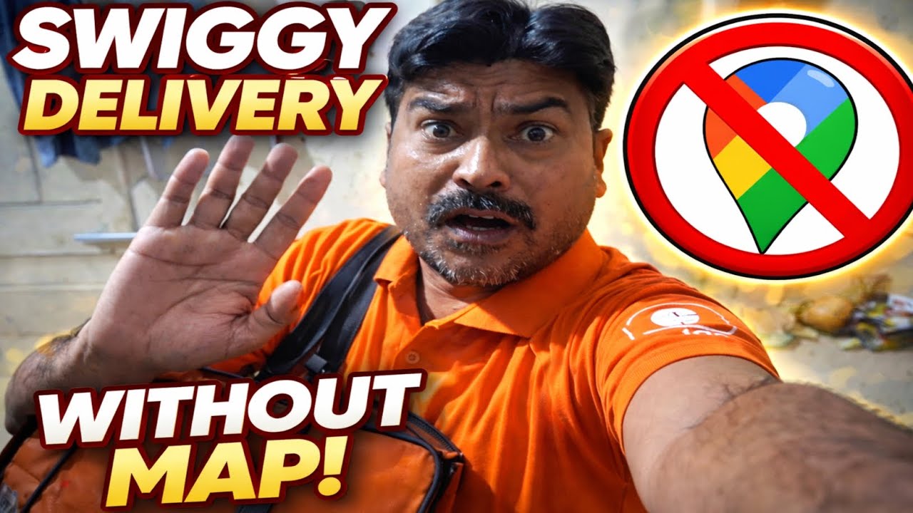 Bina Map Swiggy Delivery 😱 | Real Experiment | Gujarati Vlog