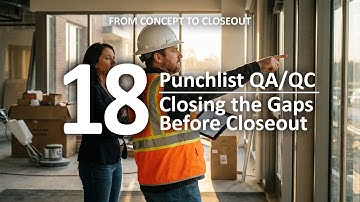 18 Construction Management -  Punchlist & QA/QC