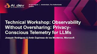 Technical Workshop: Observability Without Overs... Joaquin Rodriguez & Amin Espinoza de los Monteros