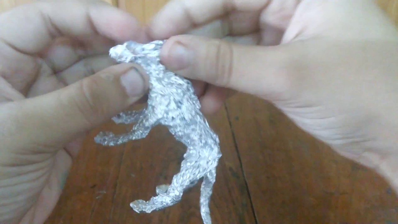 HOW TO MAKE A FOIL TIGER!!!