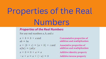 Properties of Real Numbers (Basics of Algebra) | #MHM
