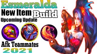 Esmeralda new build for upcoming update 2021 | Esmeralda hero skin gameplay 2021 upcoming- Esmeralda