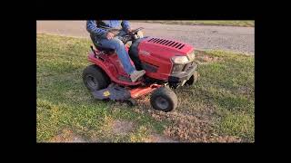 Craftsman T1200 420 cc 42 cut riding lawn mower