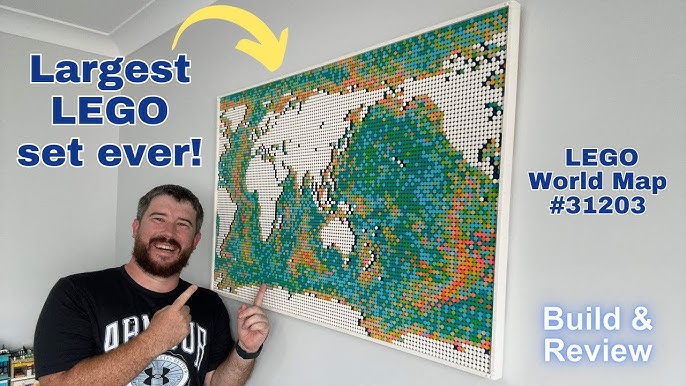 LEGO Art World Map  LEGO Designer Video 31203 