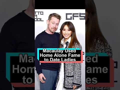 How did Macaulay Culkin use the fame from Home Alone to date ladies.#foryou #celebrity #usa #fyp