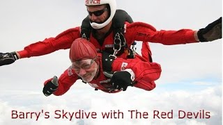 Devil For A Day - Barry Lefort's Skydive with The Red Devils for Silverlining Charity 2014