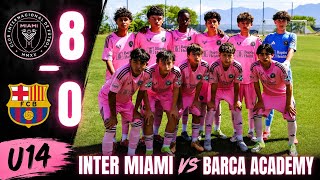 Inter Miami U14 vs Barca Academy 8-0 - Highlights & All Goals | 2026 HD 