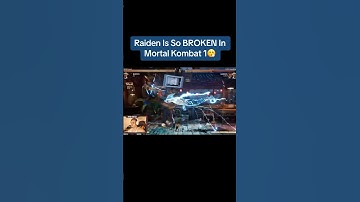 Raiden Is So BROKEN In Mortal Kombat 1 #mortakombat1 #mk1 #shorts