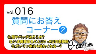 Vol:016【皆さんの質問にお答え!! 2】今思っていることなど、いろいろなことを語っていきます!! E-CarLife 2nd with 五味やすたか