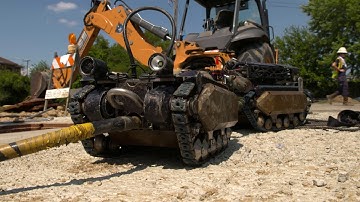 2019 Louisville Water Robotic Pipe Inspection (B-roll)