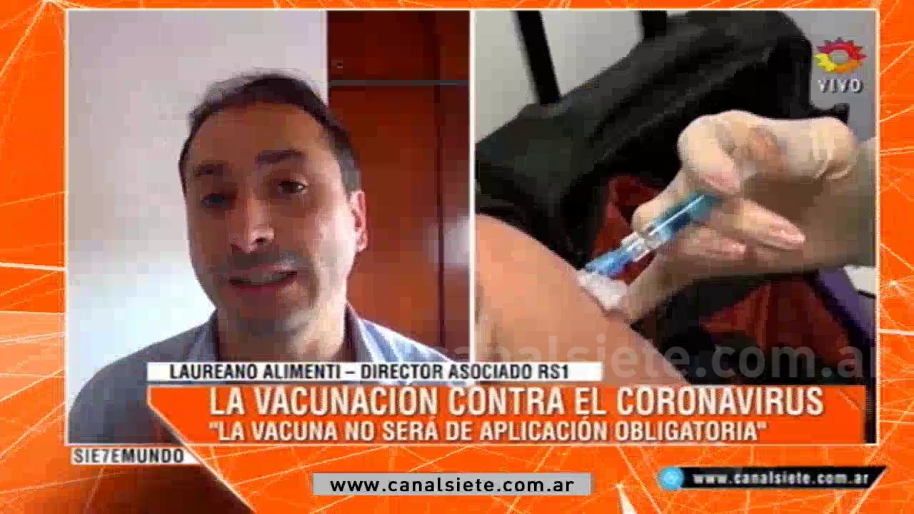 La vacunación contra el coronavirus   Laureano Alimenti