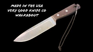 DROPPING TODAY! ⚔ THE USA MADE VERY GOOD KNIFE COMPANY WALKABOUT FIXED BLADE