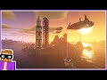 Minecraft Futuristic Volcano Island Base Showcase Cinematic