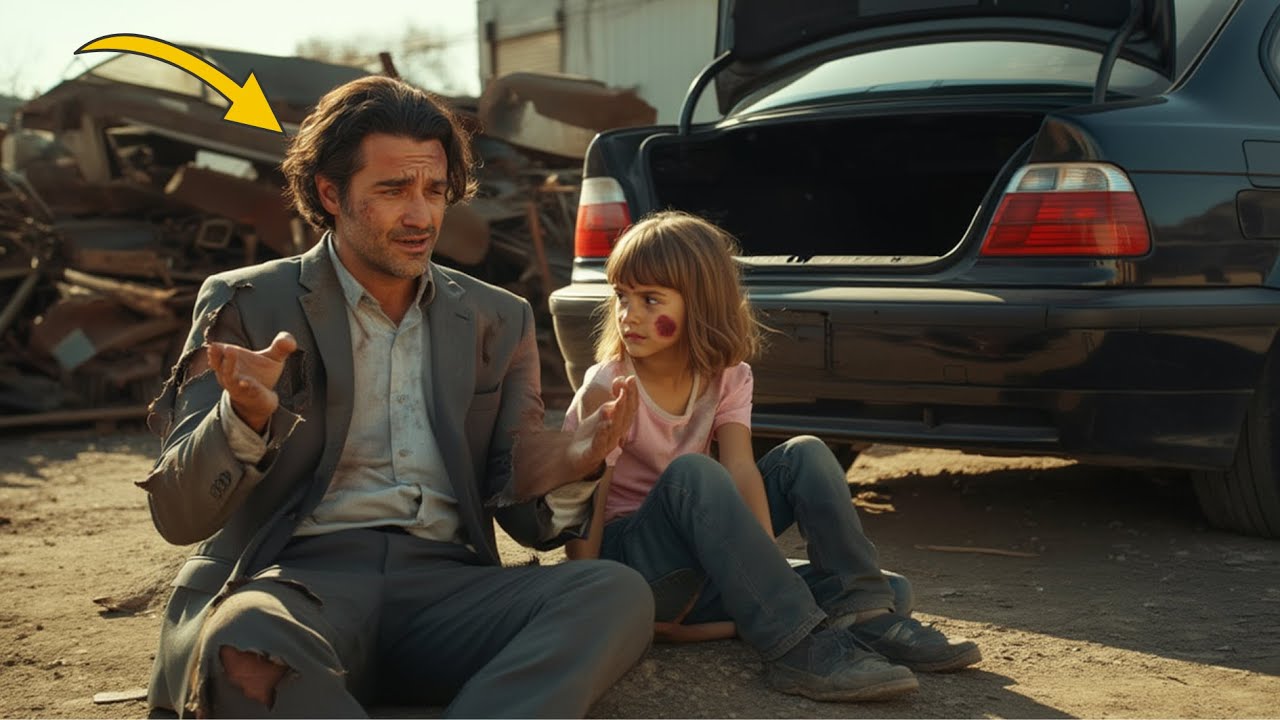 🎬 UNA NIÑA POBRE HALLA A UN MILLONARIO ATRAPADO EN UN MALETERO… SU REACCIÓN LO CAMBIA TODO...