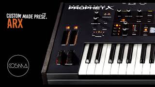 Prophet X demo - ARX, custom made preset by CO5MA