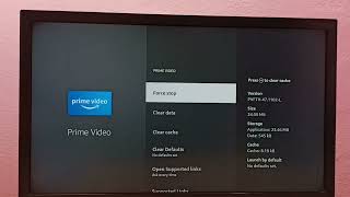 amazon fire tv stick : how to force stop amazon prime video app