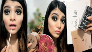 Full FACE of FAKE MAKEUP ONLY | MAKEUP TUTORIAL WITH FAKE MAKEUP اردو / हिंदी