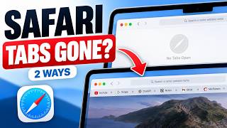 Safari Lost All Your Tabs? 2 Ways to Get Them Back (Mac)