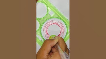 Do you know how many triangles were drawn? ?? #spirograph #2024 #shorts