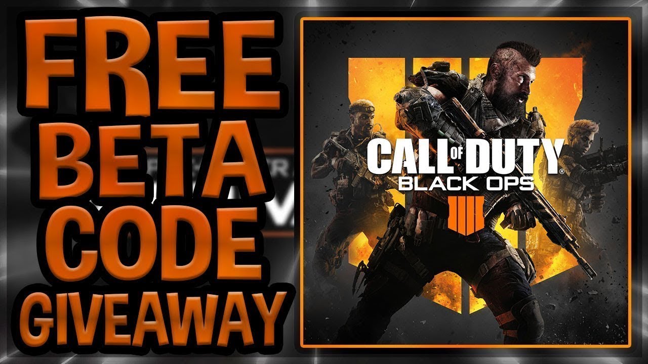 BLACK OPS 4 FREE BETA CODE GIVEAWAY
