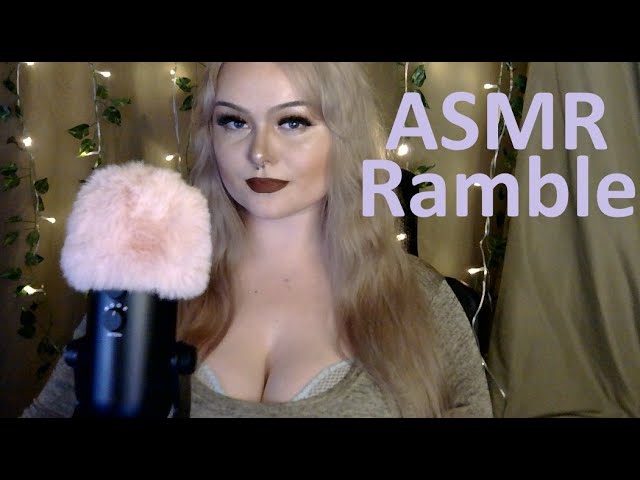 ASMR Whisper Ramble, Shhing, Brushing, Thank You