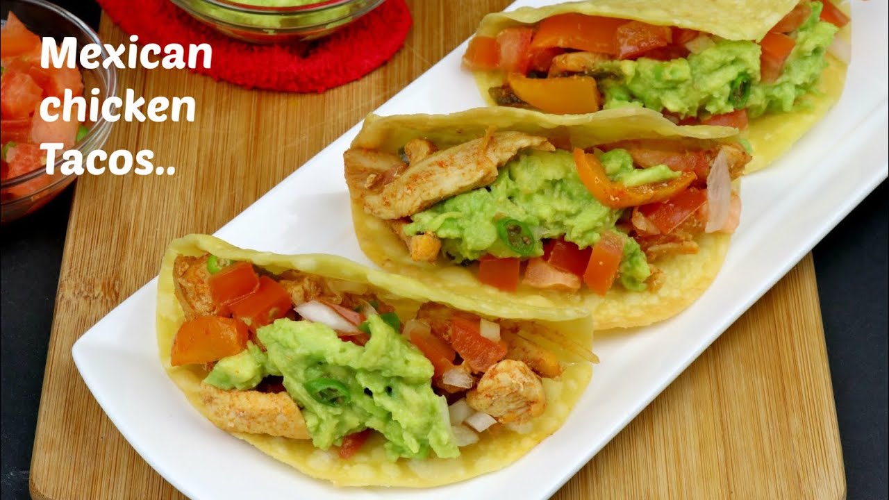 জনপ্রিয় মাক্সিকান চিকেন টাকোস | Chicken Mexican Tacos Recipe | Tacos With Chicken | Tacos | Cooking Studio by Umme