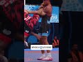 Michigan freshman Moses Mendoza secured his spot in the U20 World semis with a dominant 11-0 quarter