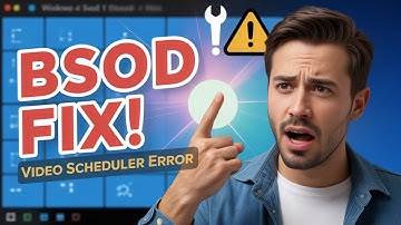 Fix “Video Scheduler Internal Error” Stop Code in Windows 11 – Step-by-Step Guide!