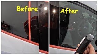 How To Polish Car Door Pillars & Piano black plastic car trims