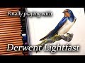 Drawing with Derwent Lightfast pencils!!!