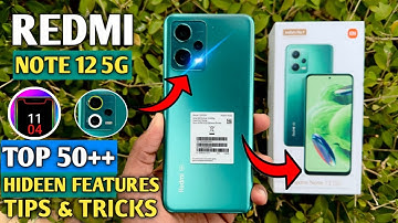 Redmi Note 12 5G Top 50++ Hidden Features | Redmi Note 12 Tips & Tricks | Redmi Note 12 5G