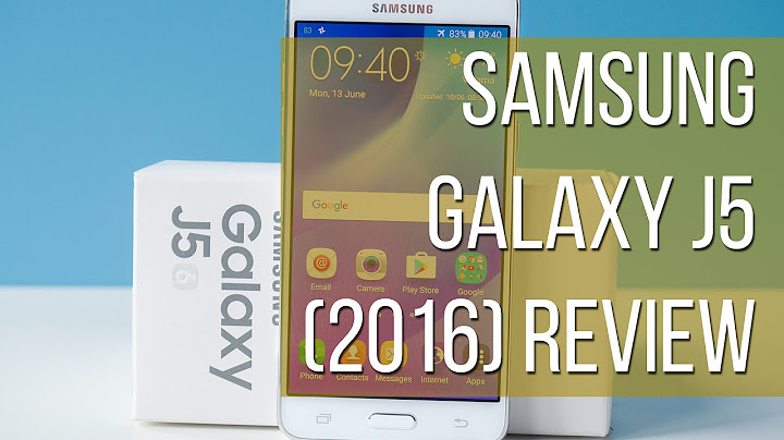 Critique complète du Samsung Galaxy J5 (2016)