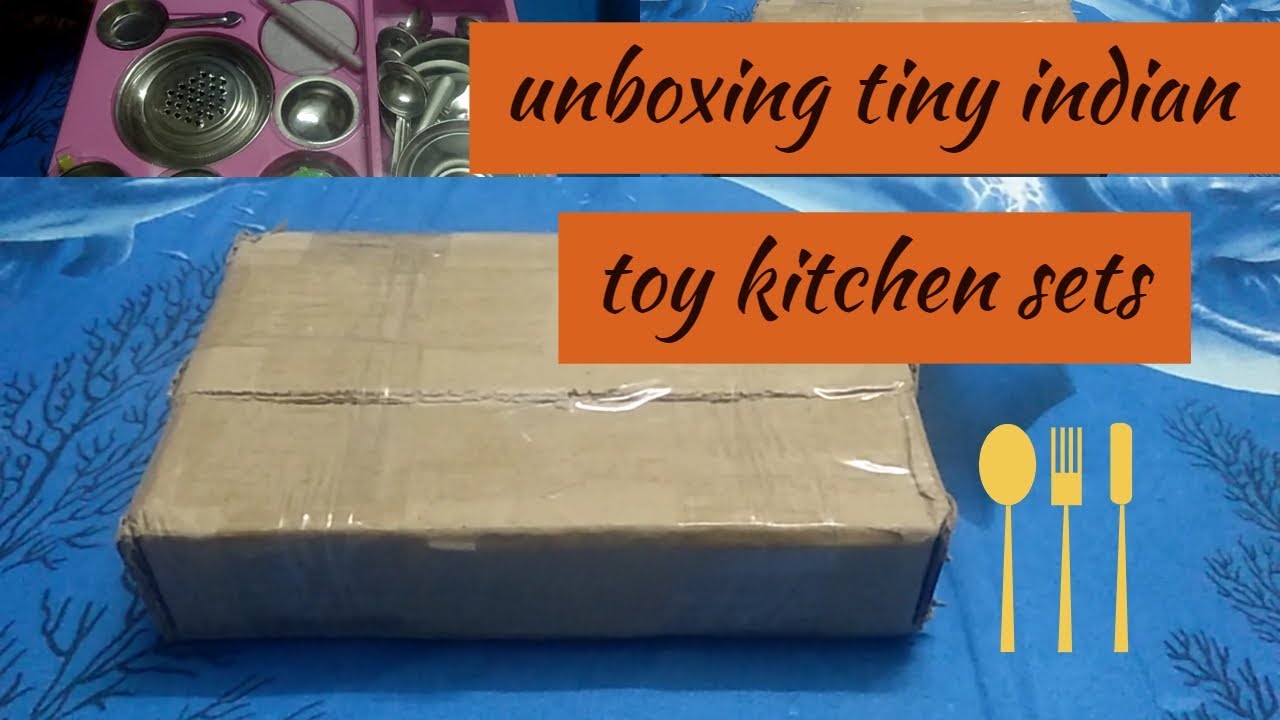 unboxing tiny indian toy kitchen setscooking samayalunboxing YouTube