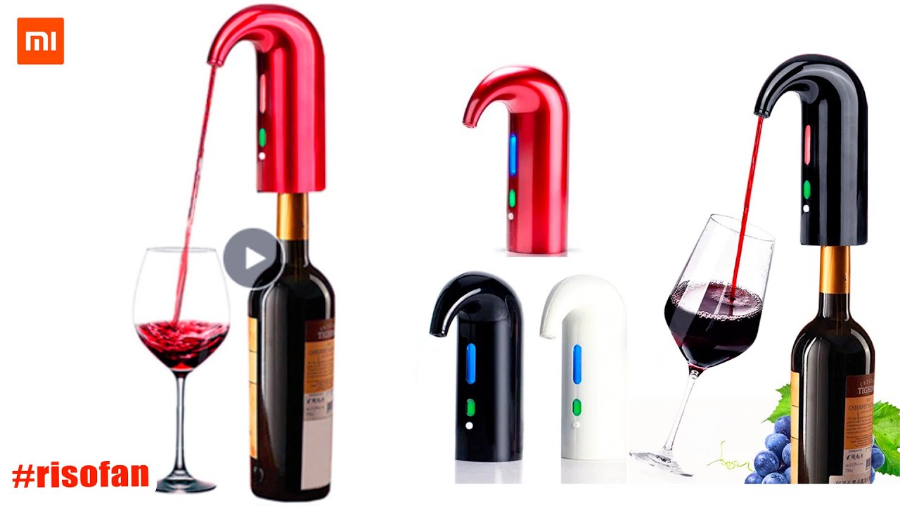 Xiaomi Smart Automatic Wine Decanter. YouTube
