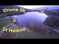 Ref:XiWrSvg53Yg Lac st helene en drone 4k