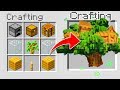 COMO FAZER UMA CASA NA ÁRVORE USANDO A CRAFT TABLE NO MINECRAFT