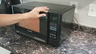 BLACK+DECKER Countertop Compact Microwave Oven Review, Powerful And Reliable Microwave! It's Amazing