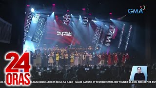 Ilang Kapuso stars, kabilang sa mga nag-perform sa “Gen C” concert ni Ryan Cayabyab | 24 Oras