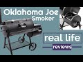 Oklahoma Joe Highland Smoker Real Life Review