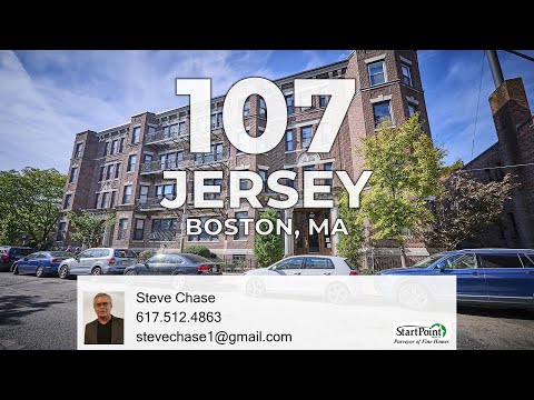 107 Jersey Street 3, Boston, MA home video tour