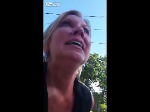 Video: Woman Argues With Neighbor And Records Her Own Door