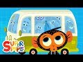 The Elephant Family's Van Is Too Small | Cartoon For Kids