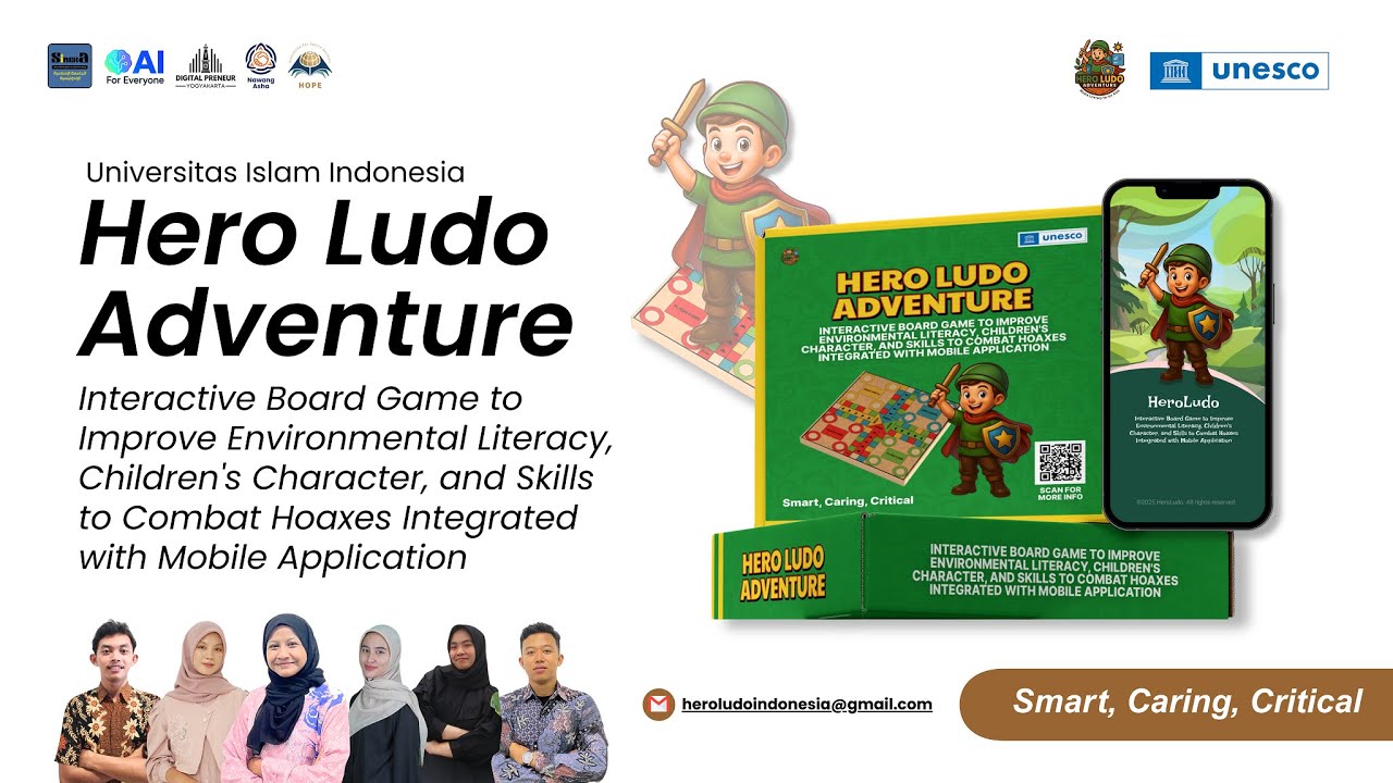 Hero Ludo: Classic Board Game and Mobile App Integration | Indonesia | UNESCO Youth Hackathon 2025