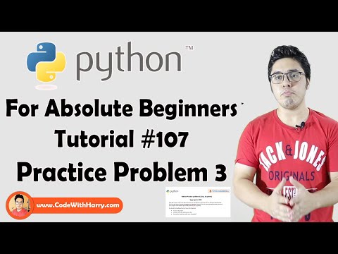Python Practice 3 | Python Tutorials For Absolute Beginners In Hindi #107