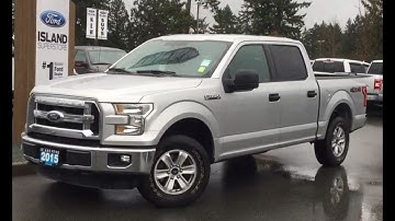 2015 Ford F-150 XLT, Keyless Entry Keypad, Sat Radio, Lined Box Review| Island Ford
