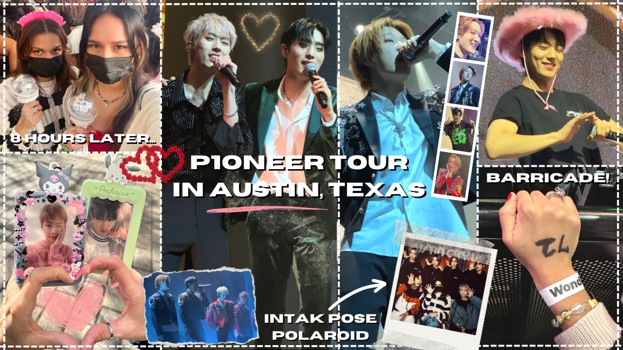 p1harmony in austin concert vlog - we got barricade! (p1oneer tour)