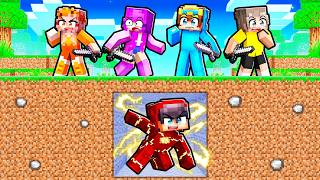 Video thumbnail of "HUNTERS vs SUPERHERO SPEEDRUNNER in Minecraft!"