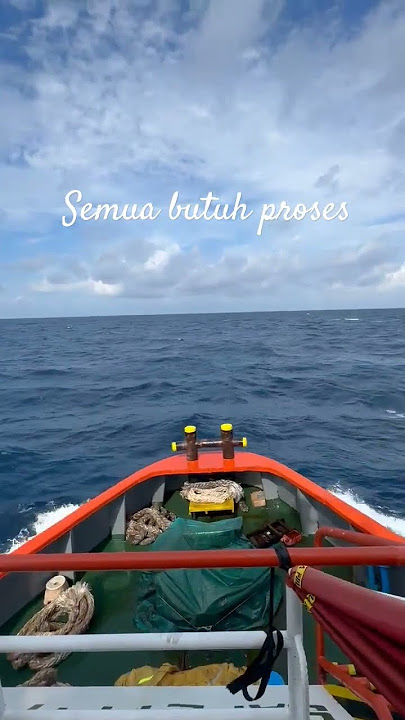 Pelaut ombak tenang #mancing #ship #music #island