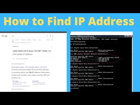 How to Find IP Address on Windows 7 8 10 || Online Education