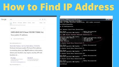 How to Find IP Address on Windows 7 8 10 || Online Education